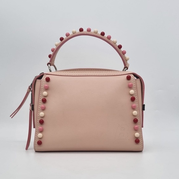 Bally Amoeba Embellished Stud Leather Tote - Picture 3 of 17